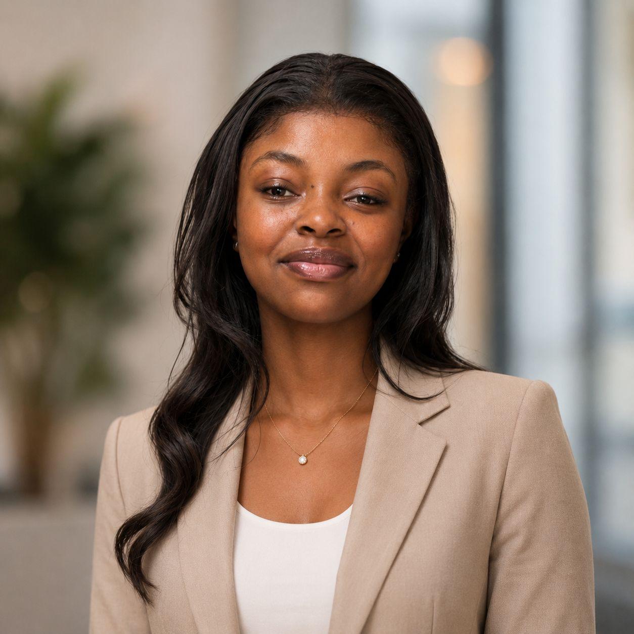 Professional headshot of Azania Shezi